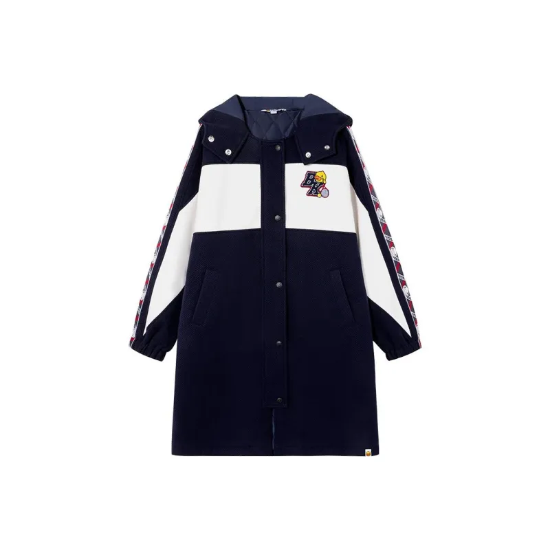 B.Duck Coats Women's Navy Blue-0