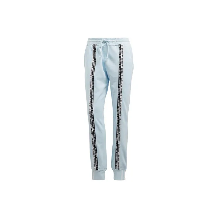 Adidas Originals RYV Knitted Sweatpants Women's Light Sky Blue-0