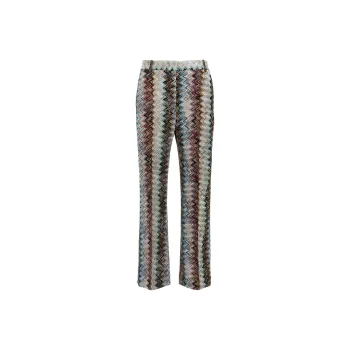 MISSONI Zig Zag Straight Leg Trousers
