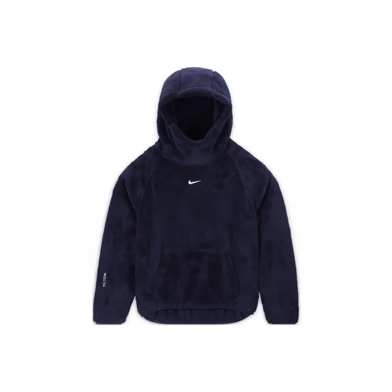 Nike X Nocta Women's Chalet Polar Top Asia Sizing Dark Blue-0