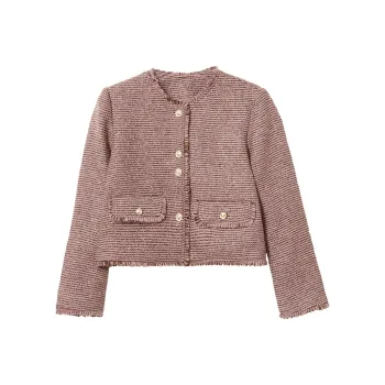 WESTLINK Cropped Coat Women's Pink