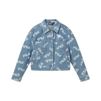 FILA Denim Jackets Women's Blue
