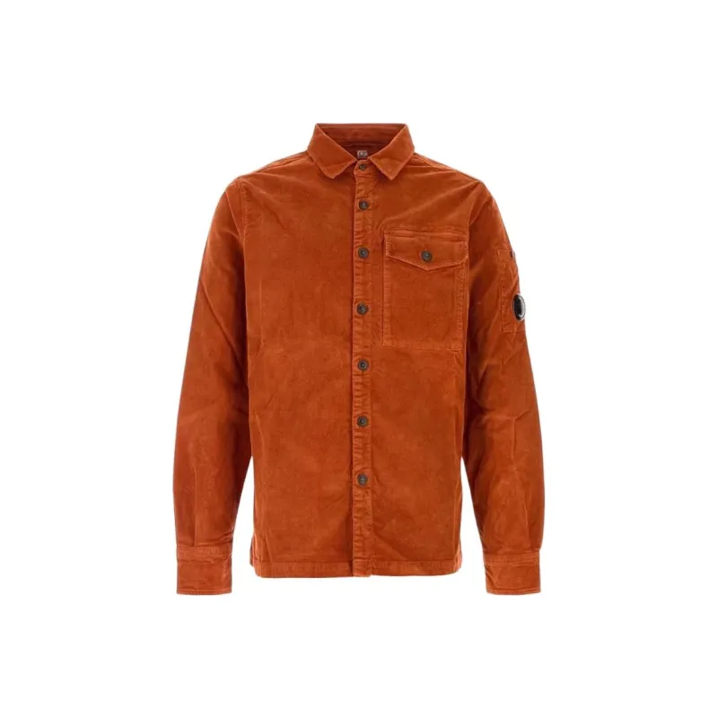 C.P.Company Flap pocket Corduroy Shirt-0
