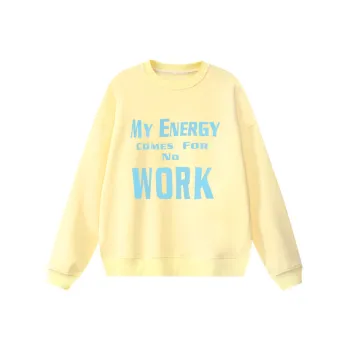 PAZZO Basic Versatile Crew Neck Sweatshirt Women's