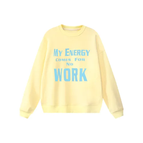 PAZZO Basic Versatile Crew Neck Sweatshirt Women's