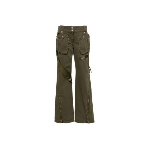 Blumarine Satin insert Cargo Trousers