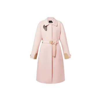 LOUIS VUITTON Trench Coats Women's Pink