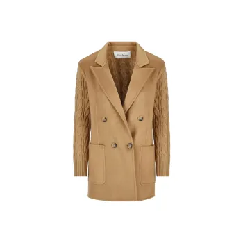 MaxMara Double-breasted Wool-cashmere Blend Coat