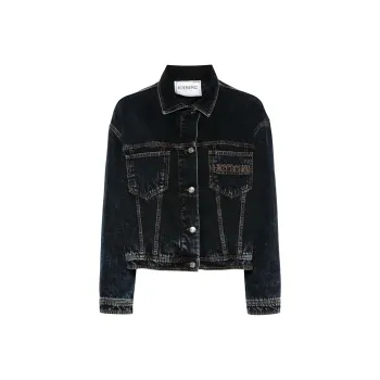 Iceberg Denim Quilted Jacket