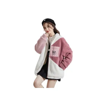 Tonlion Velvet feel Coat Women's Ecru