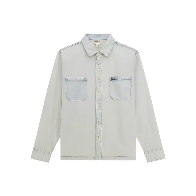GUESS Denim Jacket Women's Light Blue-0