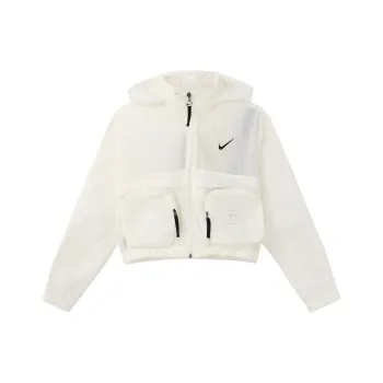 Nike Cropped Coats Women's Sail White