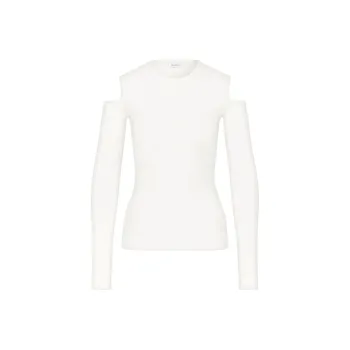 MaxMara Vik Cold shoulder Long sleeve Top