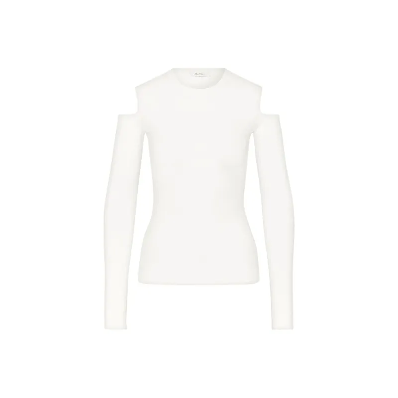 MaxMara Vik Cold shoulder Long sleeve Top-0
