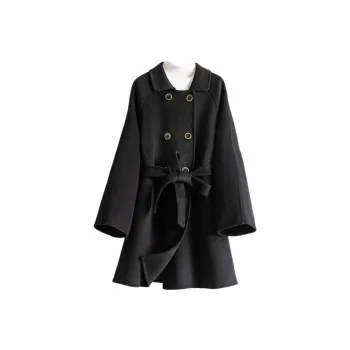 La Chapelle Coat Women's Elegant Black