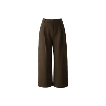YALIDA Casual Pants Women's Cocoa Brown Coffee