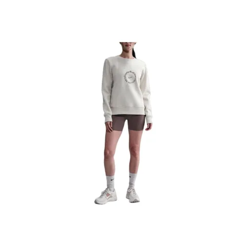 Nike Clothing Sweatshirts Women's Beige