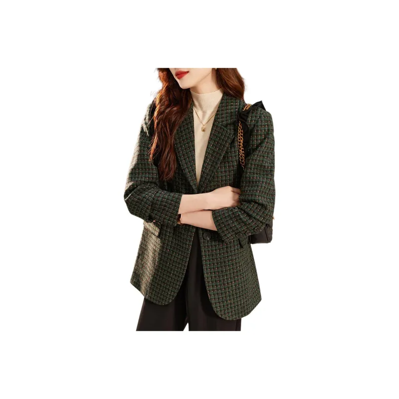 TERRE BLEUE Business Suit Women's Green-0