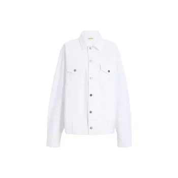 KHAITE Rizzo Panelled Denim Jacket