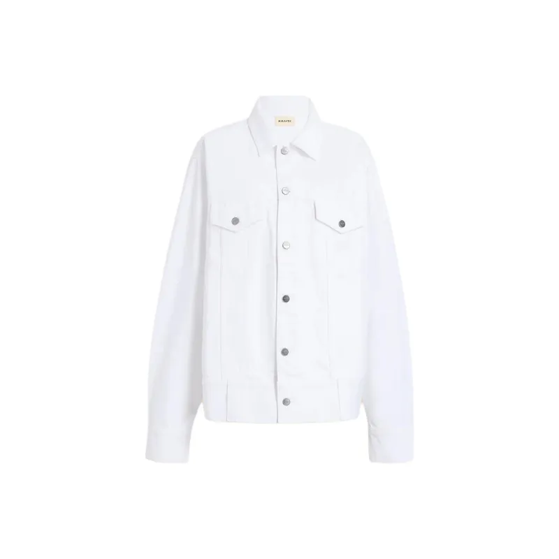KHAITE Rizzo Panelled Denim Jacket-0