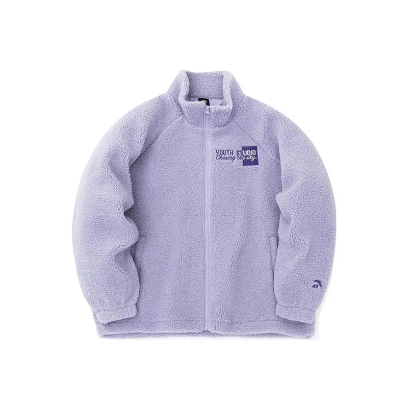 ANTA Life Collection Velvet Jackets Women's Purple-0