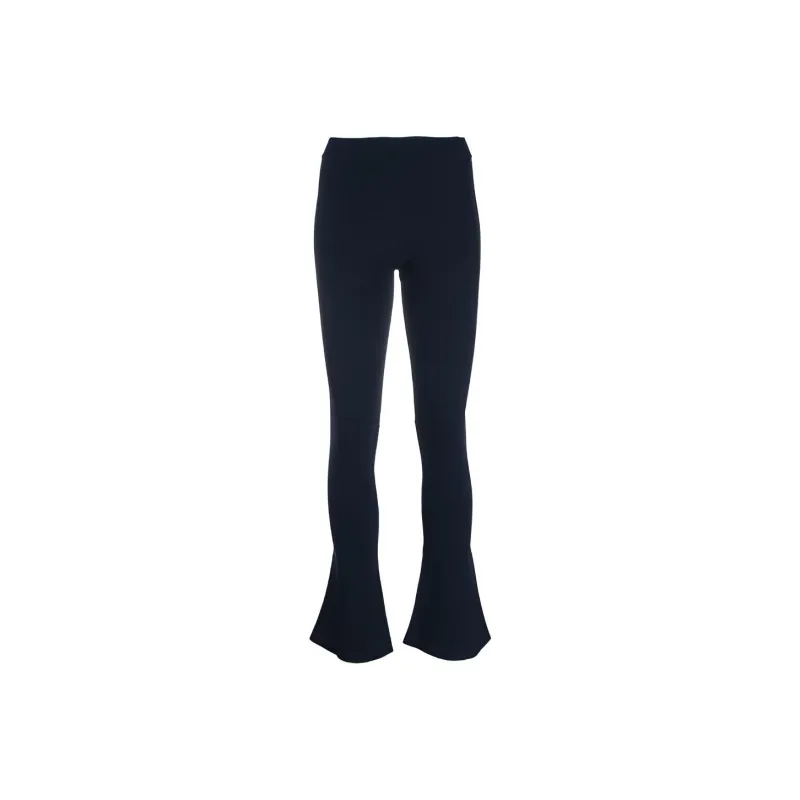 Jacquemus Knitted Sweatpants Women's Blue-0