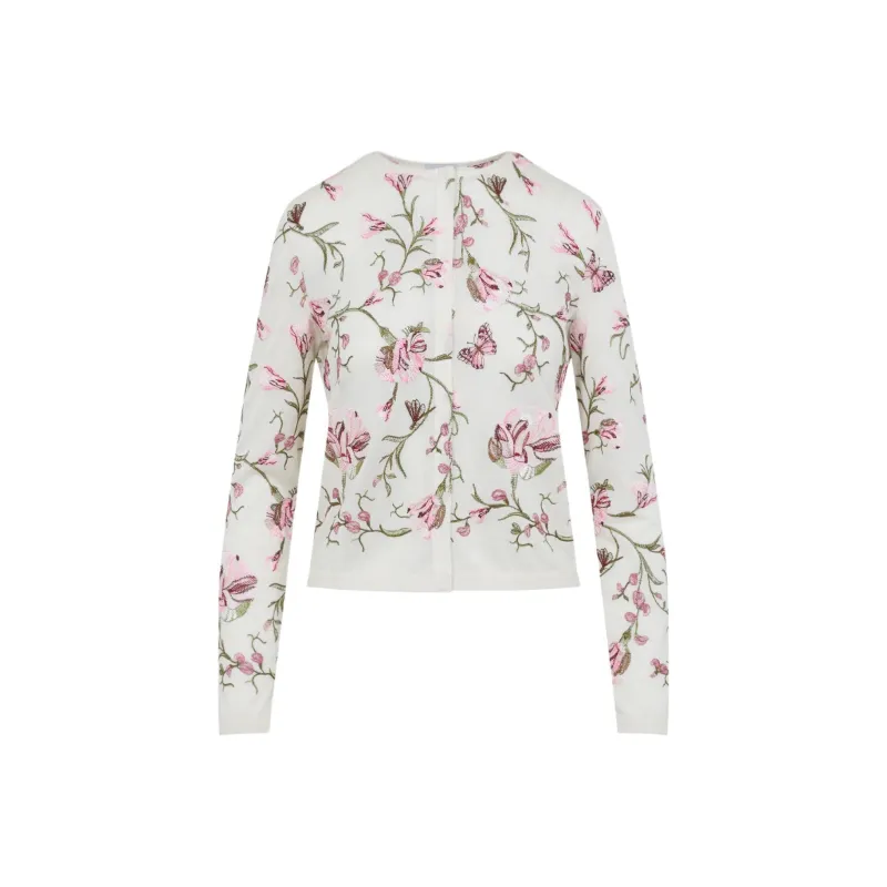Giambattista Vall Cashmere silk Cardigan-0