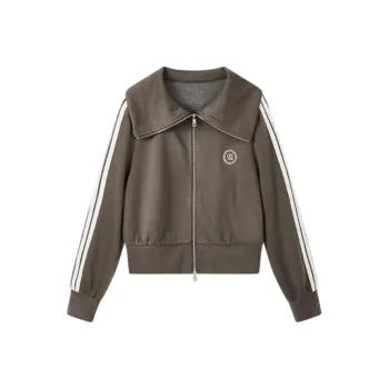 Yu Qianwen Cropped Coats Women's