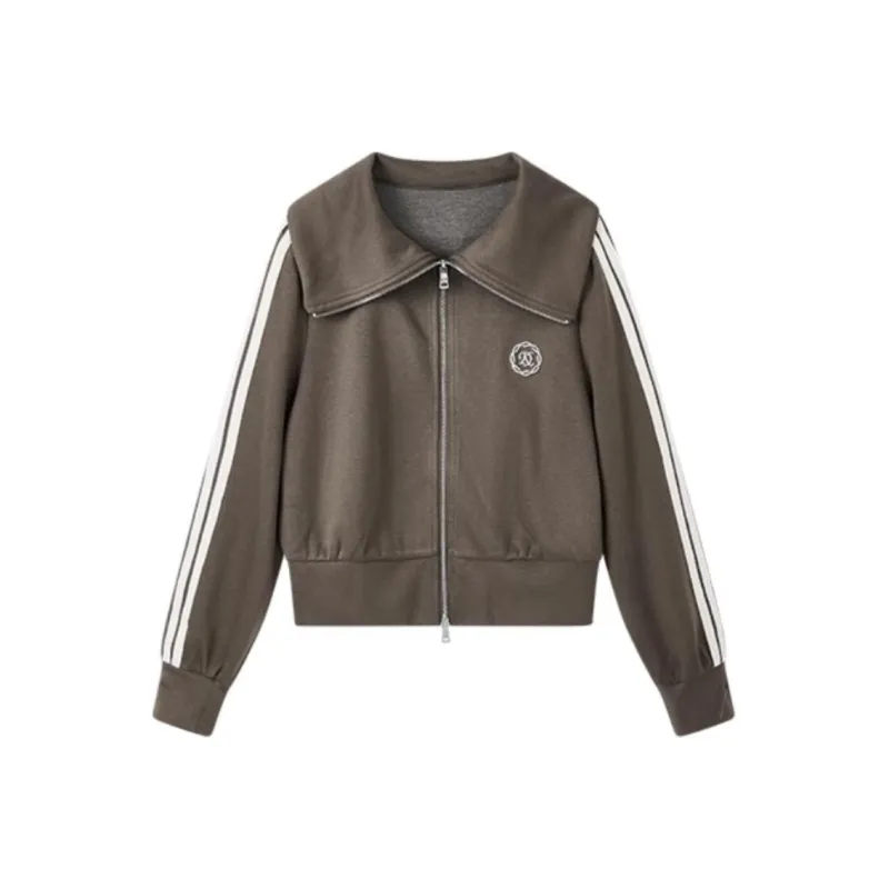 Yu Qianwen Cropped Coats Women's-0