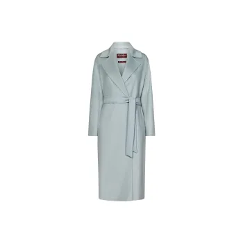 MaxMara Studio Belted Long Sleeved Coat