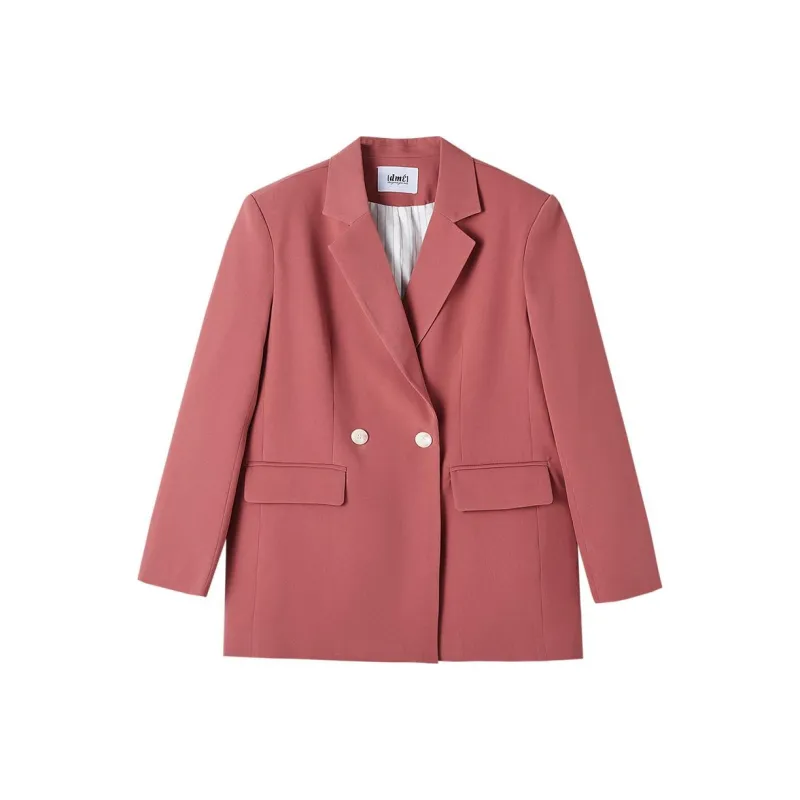 Demana Business Suit Women's Loose Powder-0