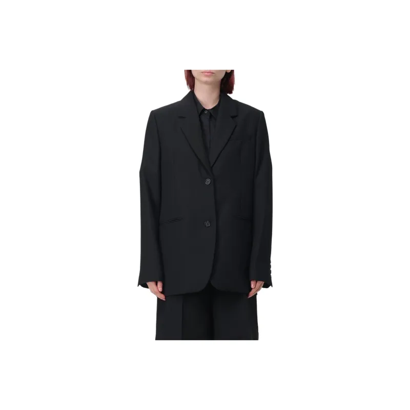 TOTEME Single-Breasted Straight Hem Blazer-0