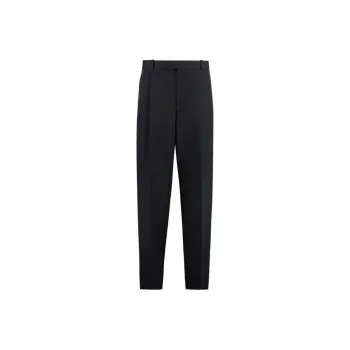 Bottega Veneta Pleated Twill Trousers