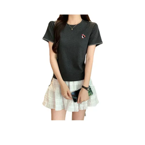 Mu Xiao Xin Set in Sleeve T Shirt Women's