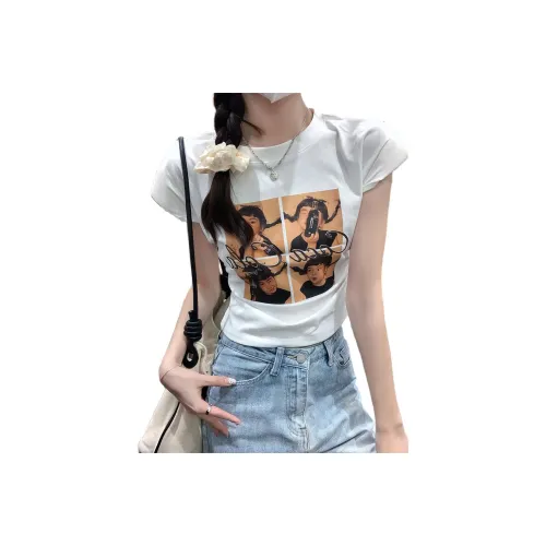 Mu Xiao Xin T Shirts Women's
