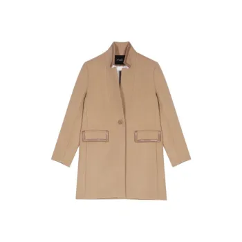 Maje Coats Women's Camel