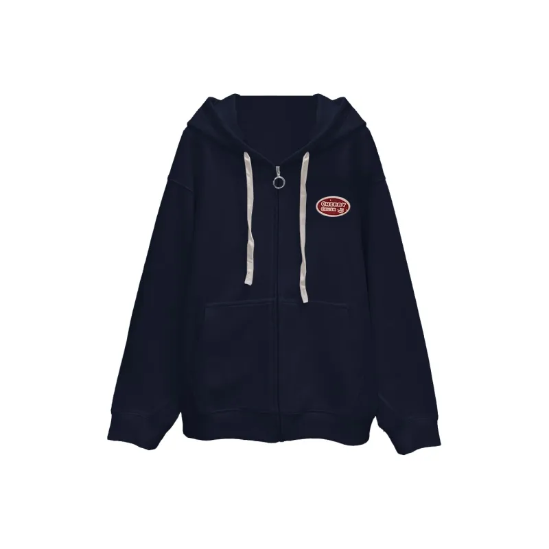 PAZZO Casual Cardigan Zip Closure Hoodie Women's-16