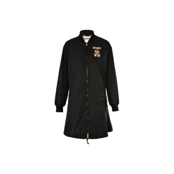MOSCHINO Trench Coats Women's Black