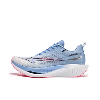 LEBUZHE Low Top Running Shoes Unisex Sky Blue Glamor Pink