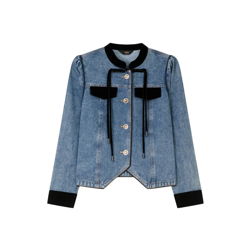 LOUISY AO Denim Jacket Women's Blue-0