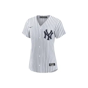 Nike MLB Collaboration New York Yankees Derek Jeter Soccer Jerseys Women's White/Navy