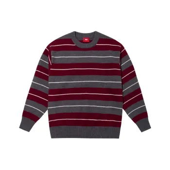 Checkitout Sweatshirt Unisex Camellia Green Dark Heather Gray/Burgundy