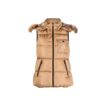 Moncler Vests Women's Camel