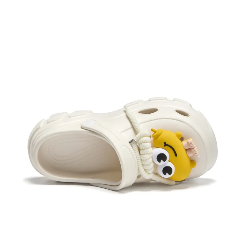 La Chapelle Clogs Women's Beige-4
