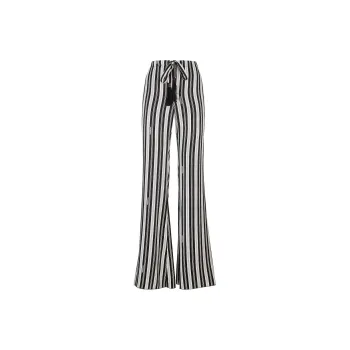 FENDI Stripe Detailed Flared Trousers