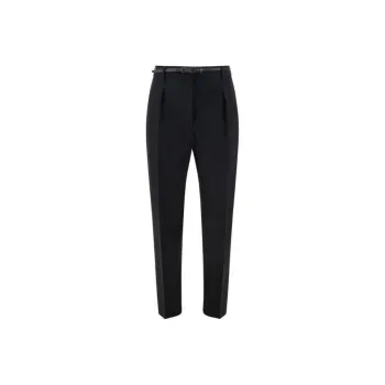 MaxMara Studio Max Mara Belted High Waist Trousers