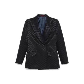 GUCCI Gg Jacquard Button-Up Blazer