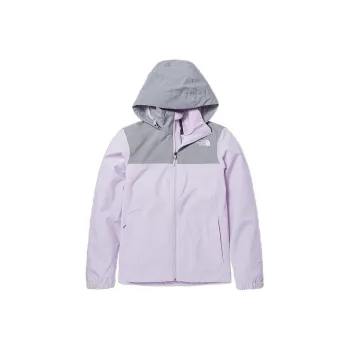 THE NORTH FACE Outdoor Hiking Water Resistant Windproof Breathable Super Light Windbreaker Jacket Women's Purple