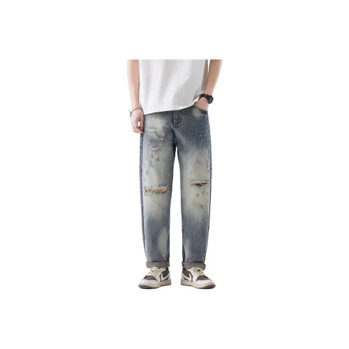 TIMD Jeans Unisex Blue Vintage Blue