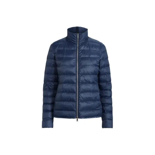 Polo Ralph Lauren FW22 Moderate Puffer Jacket Women's Marine Blue